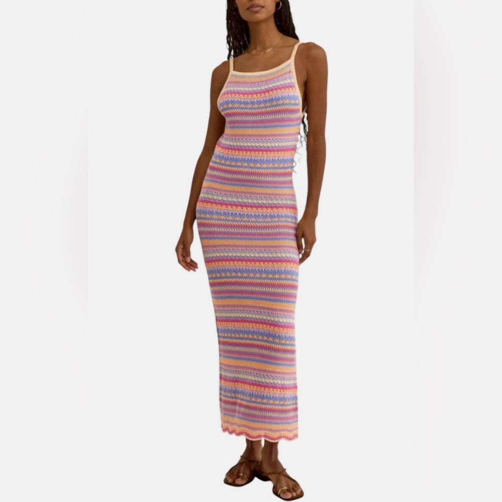 Z supply Santa Cruz stripe dress in medium.
